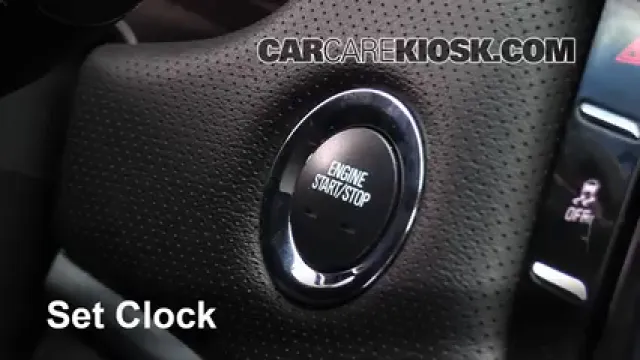 2013 Cadillac XTS 3.6L V6 Horloge Régler l'horloge